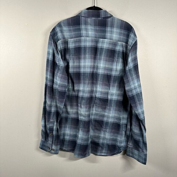 Carhartt men’s relaxed fit Hamilton flannel plaid button down shirt - Picture 10 of 10